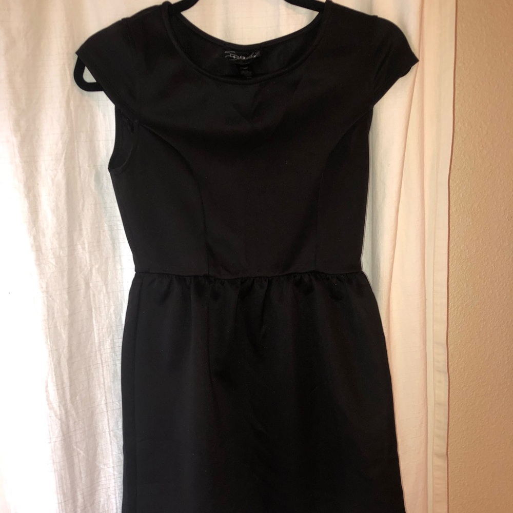 Black semi-formal dress